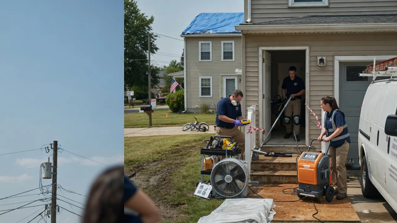 Water Damage Repair in Gheens, LA near me